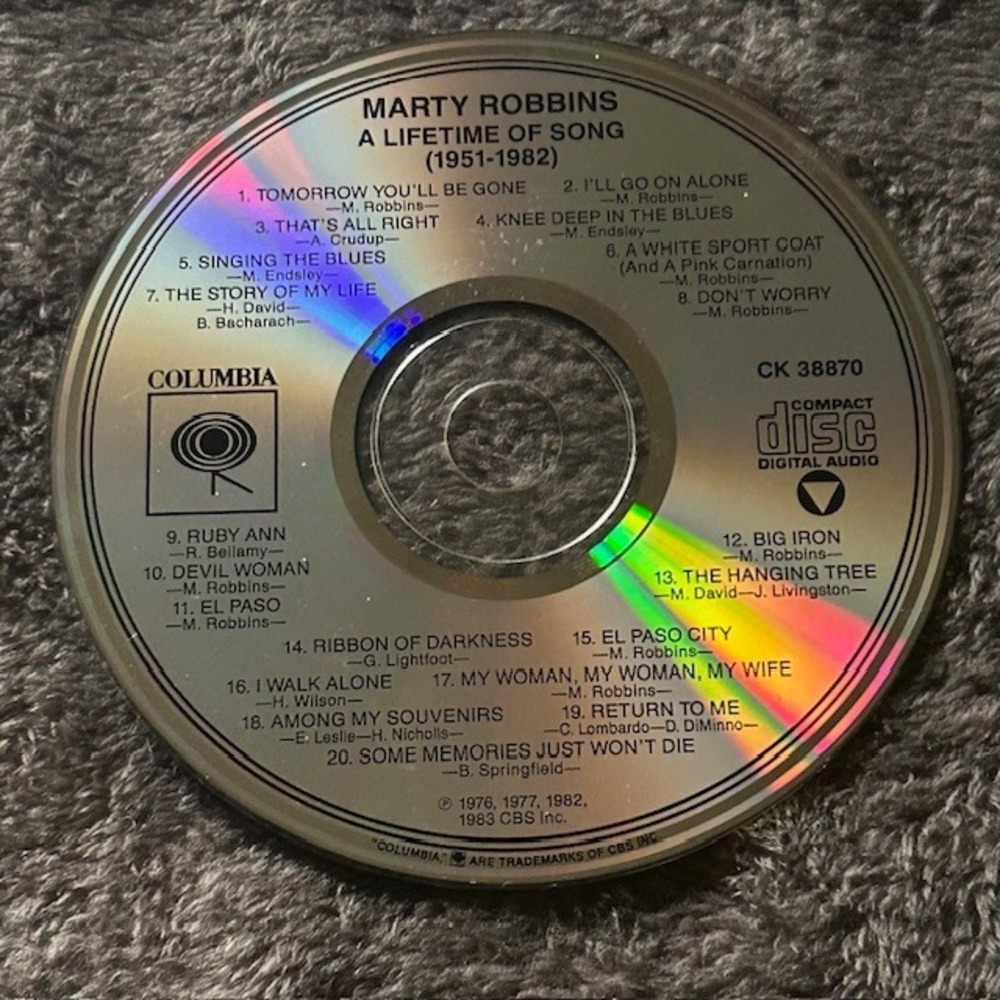 Marty Robbins A Lifetime of‎ Song 1951–1982 Loose CD Bundle Deal
